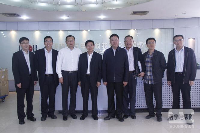 南昌市委副書記、市長(zhǎng)郭安一行蒞臨科陸電子考察工作