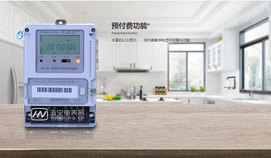 長沙威勝DDSY102-K1單相電子式預付費電能表